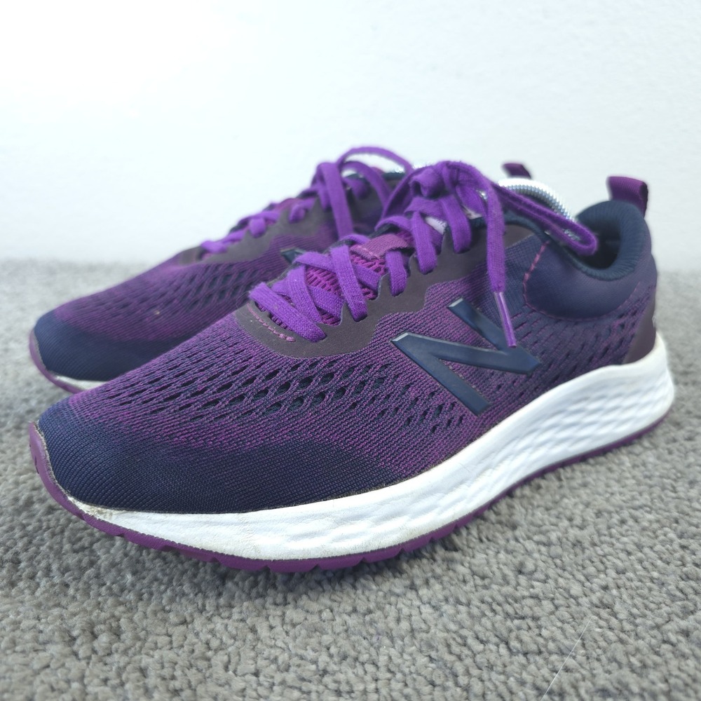 New Balance Fresh Foam Arishi V3 Womens Size 7 Running Shoes Purple WARISCR3